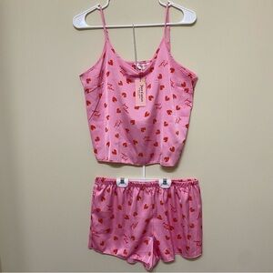 Pink Strawberry Juicy Couture Women's Sleepwear Set